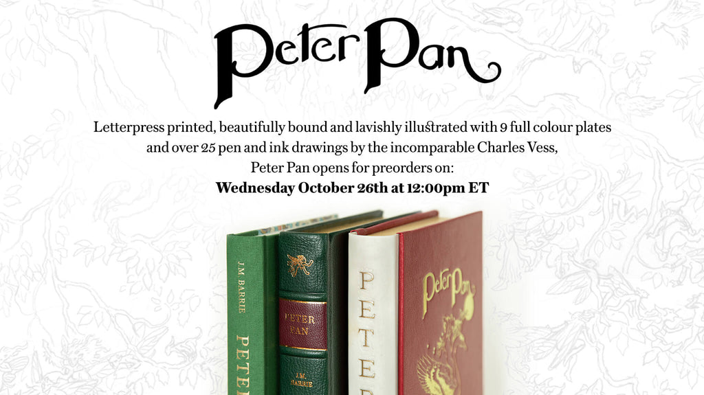 Peter Pan Pre-Order Information