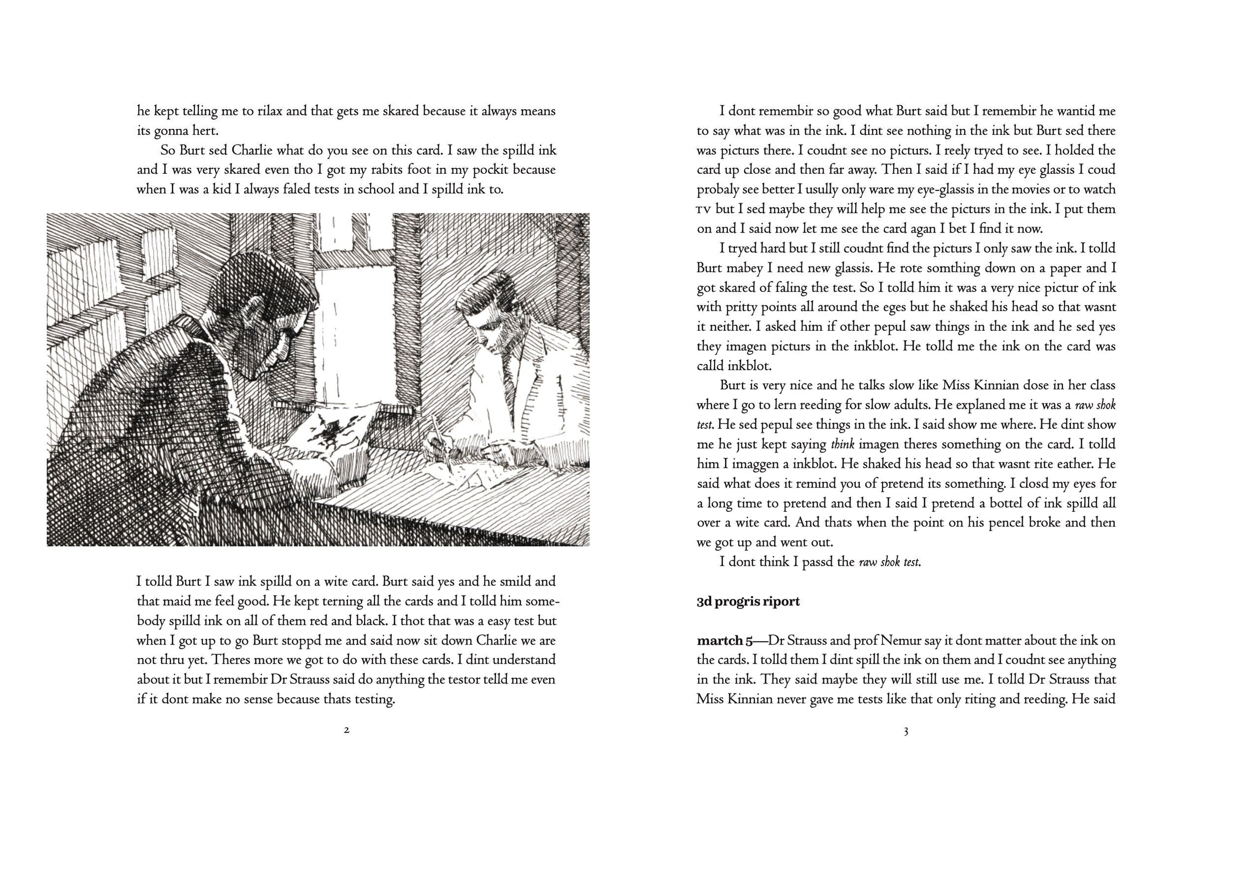 Flowers for Algernon by Daniel Keyes - Deluxe State– Conversation Tree ...