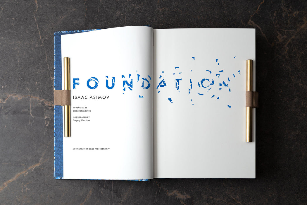 Foundation by Isaac Asimov - Lettered Edition