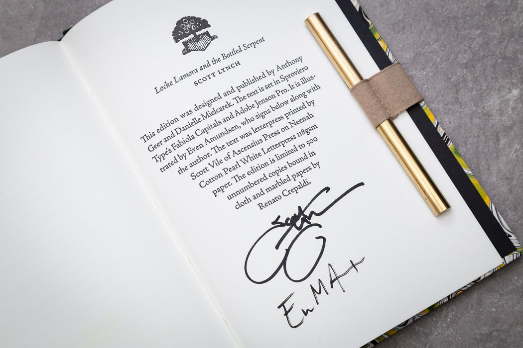 Locke Lamora and the Bottled Serpent by Scott Lynch