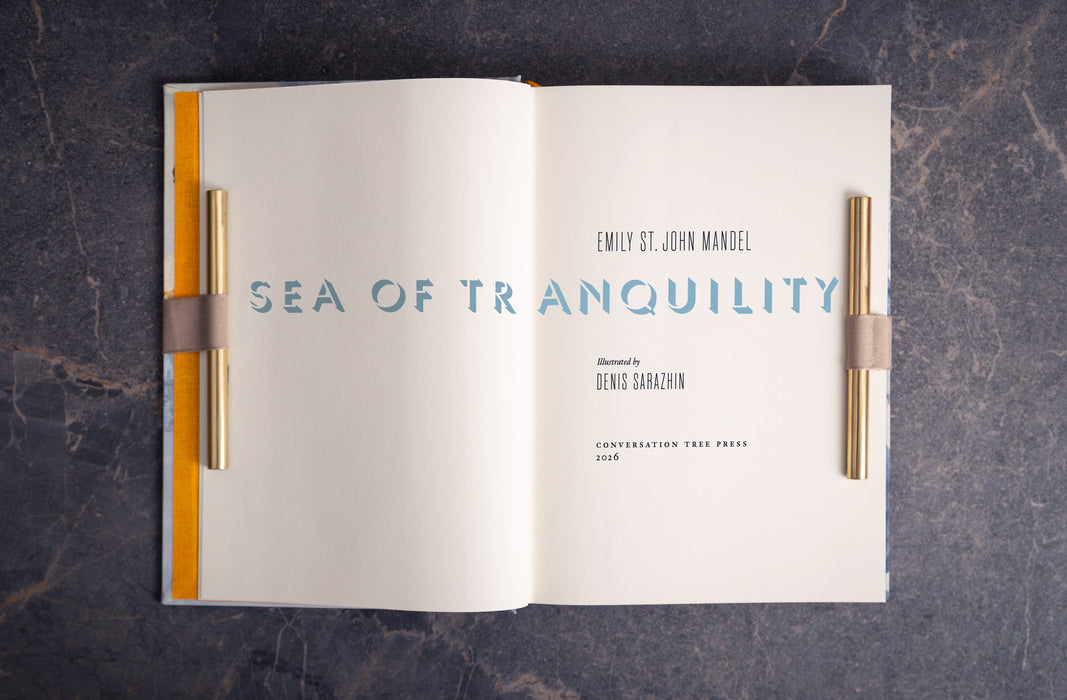 Sea of Tranquility by Emily St. John Mandel - Lettered Edition