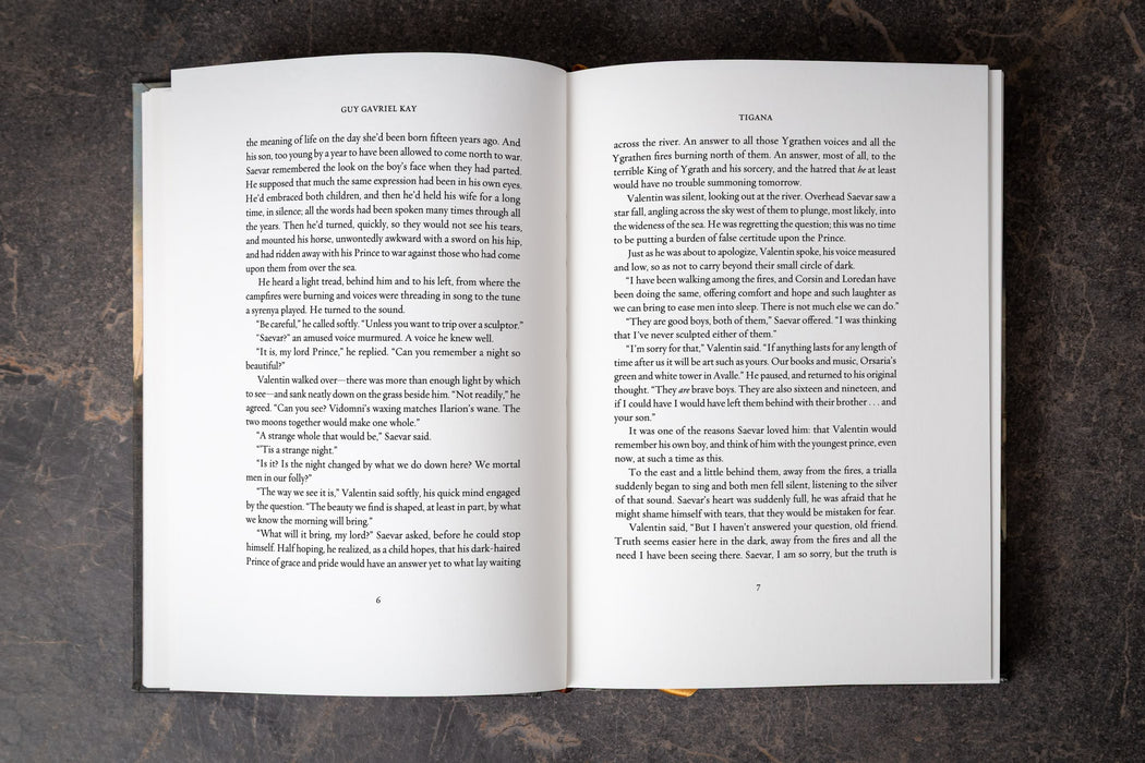 Tigana by Guy Gavriel Kay - Collector’s Edition