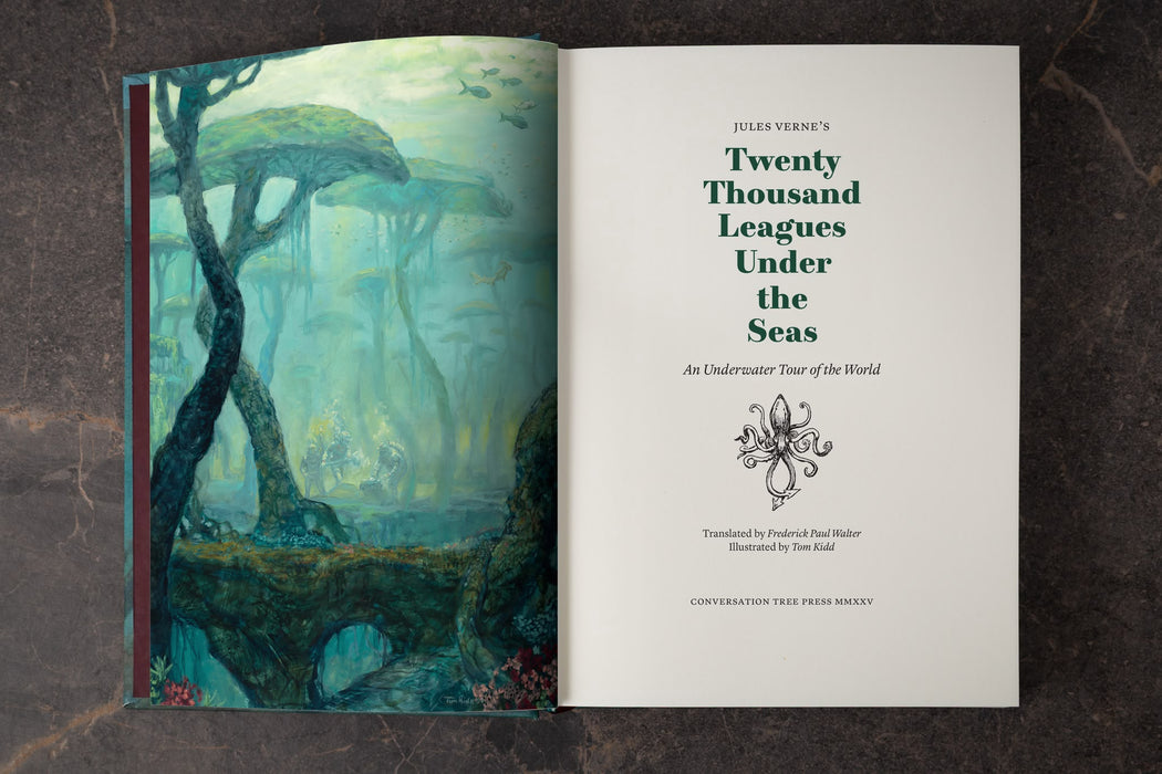 Twenty Thousand Leagues Under the Seas by Jules Verne - Lettered Edition